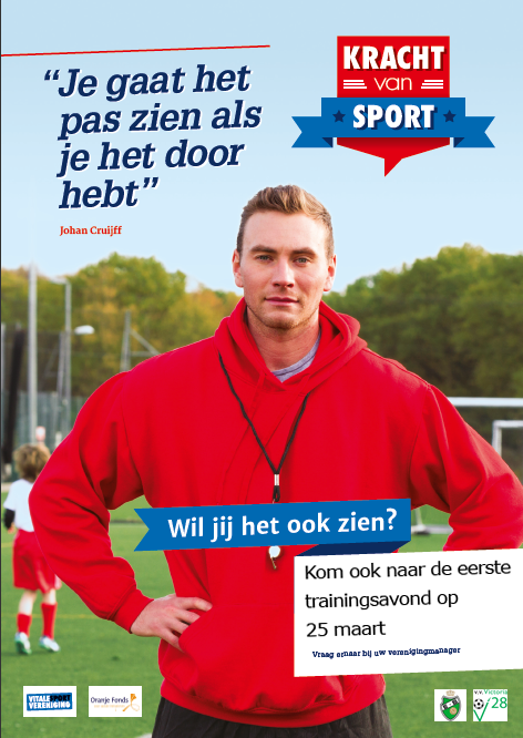 Kracht van sport poster2015